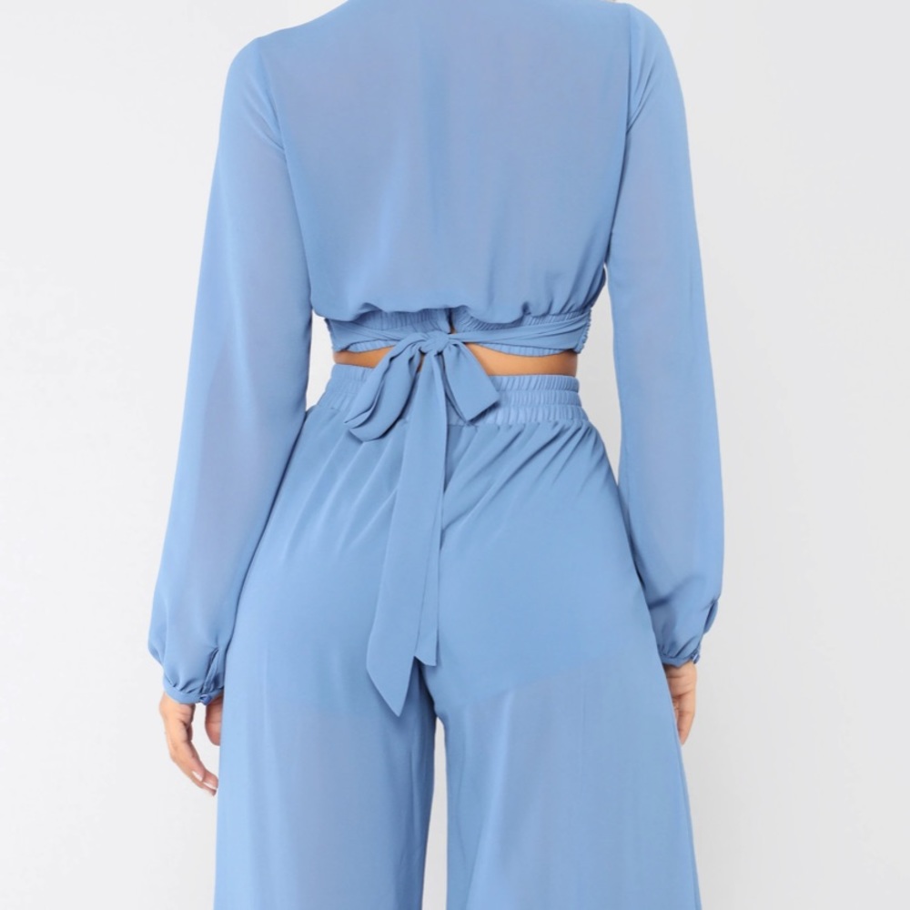 Blue Two Piece Set - Picture 5 of 5